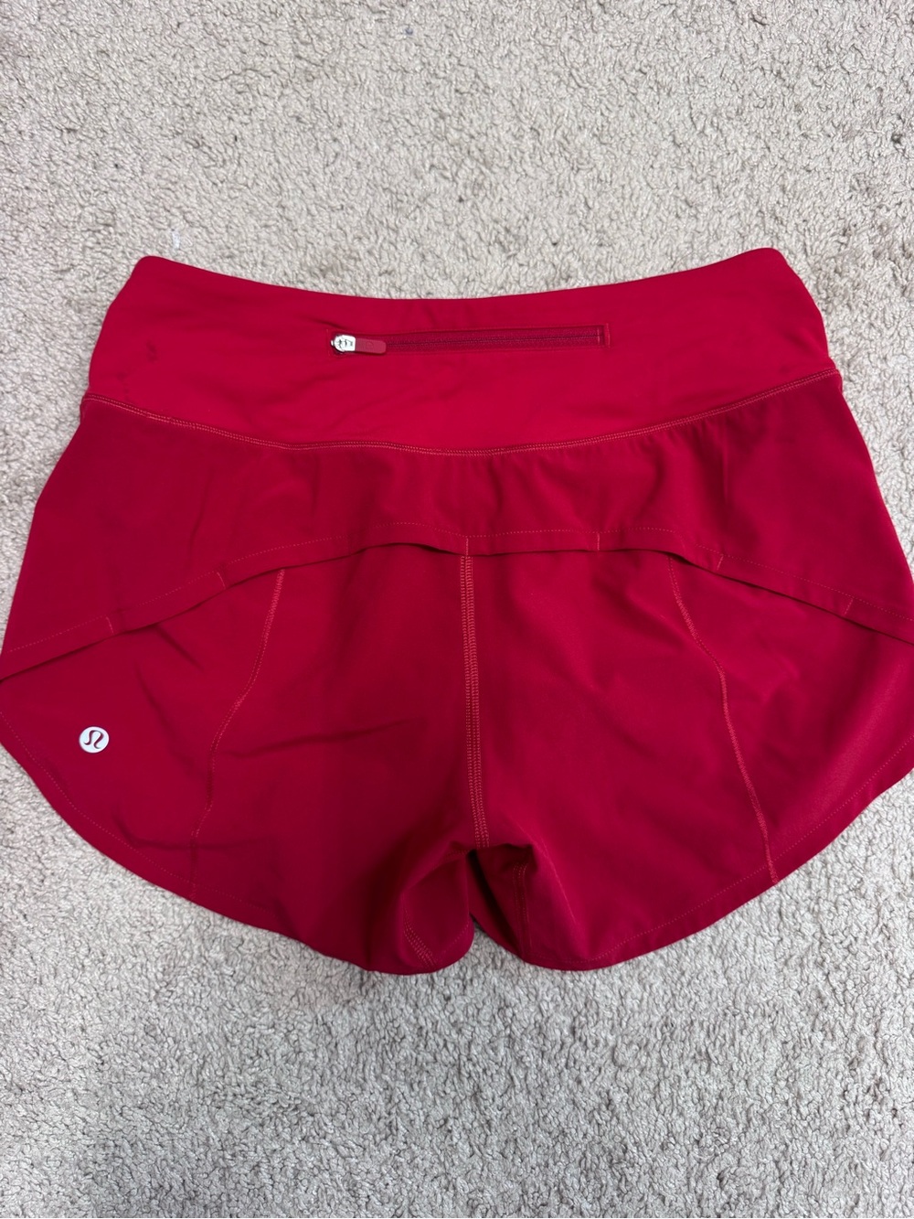 Lululemon Speed Up Mid Rise Sz 4